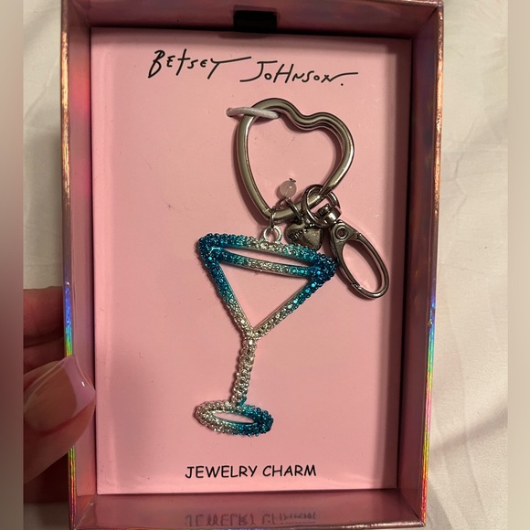 Betsey Johnson Accessories - Betsey Johnson bag charm/keychain